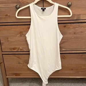 Express Women’s White Bodysuit